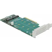 Delock Pcie 4.0 x8 - 2X M.2 Nvme M-Key 89045  4043619890453