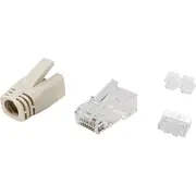 Equip 121176 wtyczka Rj-45 Przezroczysty, White  4015867233900