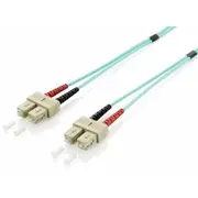 Equip Patchcord światłowodowy Sc - Multimode Duplex Om3, 3M 255323  4015867162422