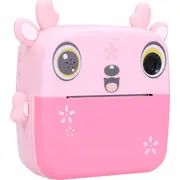 Aparat cyfrowy Extralink Zestaw  Drukarka termiczna Epp-005 Pink Papier termiczny 3 rolki jelonek Ex.21311 5907207221311