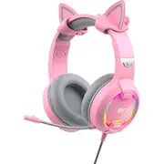 Gaming headphones Havit Gamenote H2233D  Rgb Pink H2233D-Pink 6939119024024