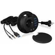 Icybox Icy Box Ib-Hub1430 Desk Hub 80Mm  4250078169727