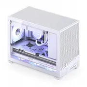 Jonsbo D32 Pro White Pc Case, Mini mATX, Tempered Glass - white  6970620554334