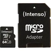 Karta Intenso Performance Microsdxc 64 Gb Class 10 Uhs-I/U1  3424490 4034303031641