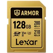 Karta Lexar Armor Gold Sdxc 128 Gb Class 10 Uhs-Ii/U3 V60 Lsdamgl128G-Rnnng  843367138562
