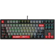 Klawiatura A4Tech Bloody S87, klawiatura gamingowa, mechaniczna, przewodowa, Red , Cz/Sk, Black  S87-Er-Tkl 4711421993845