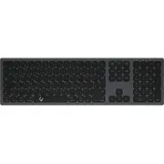 Klawiatura Keysonic Ksk-8023Btrf Full-Size Keyboard Bt Rf Windows macOS Android Usb Type C Kabel Laden in 2 bis 3 Stunden Reichweite von 8 m  60939 4250078172680