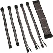 Kolink Core Adept Braided Cable Extension Kit - Gunmetal  Coreadept-Ek-Gmt 5999094004801