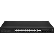Level One  28X Ge Igs-2128 4Xsfp. 24Xrj45 Ports sw 4015867236222