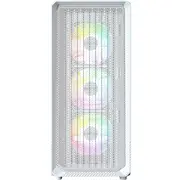 Montech X5 Pc Case, Midi-Tower, E-Atx, Argb, Tempered Glass - White  Gemt-058 4710562741841 W
