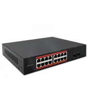 Qoltec Switch Gigabit Ethernet  16X Rj45 2X Sfp 1000 Mb/S 52364 5901878523644 Nuqolsw16052364