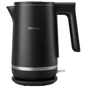 Philips  Kettle Hd9395/90 Electric 2200 W 1.7 L Plastic/Stainless Steel 360 rotational base Black 8720389031649