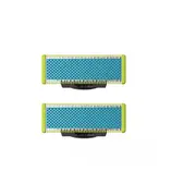 Philips  Replaceable blade 2 pcs Qp225/50 Oneblade Black/Green 8720689003087