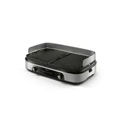Philips  Hd6222/90 Table Grill, Black/Stainless Steel 8720389056635