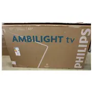 Philips Sale Out.  65Pus8510/12 65 164Cm Qled 4K Ambilight Tv Smart Titan Os Uhd Black Refurbished, Scratches Legs And Remove Contol 65Pus8510/12So 2000001393932