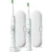 Szczoteczka Philips Sonicare Protectiveclean 6100 Hx6877/34 2 szt. Biała  8710103846918