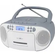 Radioodtwarzacz Reflexion Rcr2260 Boombox biały/niebieski  Rcr2260Bl 4260035678391