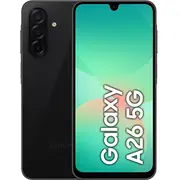 Samsung Galaxy A26 17 cm 6.7 Hybrid Dual Sim Android 15 5G Usb Type-C 6 Gb 128 5000 mAh Black  Sm-A266Bzkbeuc 8806097075011 Tkosa1Sza2110
