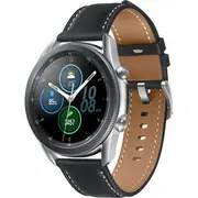 Samsung Galaxy Watch 3 Mystic Silver 41Mm Black-Brązowy  Sm-R850Nzsaeub 8806090537738
