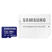 Samsung Pro Plus microSDXC 128Gb Uhs-I U3 Write 130Mb/S Read 180Mb/S 2023 version  Mb-Md128Sa/Eu 8806094788112 Rf-Sdmic-Sam-127
