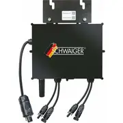 Schwaiger Sowr0806 adapter zasilający/ inwentor Wewnętrzna Black  4004005042832