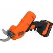 Black  Decker Akku-Gartenschere 18V/2.0Ah Bcpp18D1 Power shear Bcpp18D1-Qw 5035048788462