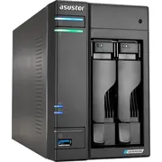 Asustor Lockerstor 2 Gen2 As6702T Nas Desktop Intel Celeron N5105 4 Gb Ddr4 0 Tb Adm Black  4710474831425 Nasausnas0041