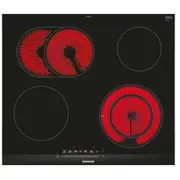 Siemens Et675Fnp1E hob Black, Stainless steel Built-In Ceramic 4 zones  4242003762851 Agdsimpgz0161