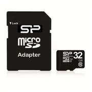 Silicon Power  32 Gb Microsdhc Flash memory class 10 Sd adapter Sp032Gbsth010V10Sp 4712702625905