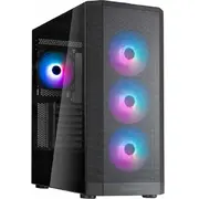 Silverstone Fara 514X, tower case Black, tempered glass  Sst-Fa514X-Bg 4710679817651