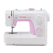 Singer  Simple 3223 Number of stitches 23 buttonholes 1 White/Pink 374318838724