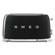 Smeg Toaster 2X4 50Style Black Tsf02Bleu  8017709190798