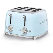 Smeg Toaster 4X4 50Style Pastel Blue Tsf03Pbeu  8017709263379