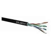 Solarix kabel instalacyjny Pe Cat5E, Utp, drut, 305M Sxkd-5E-Utp-Peg  8595684701326