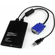 Startech Kvm Console to  Usb 2.0 Portable Crash Cart Adapter with File Transfer Video Capture - Notecons02 0065030854382