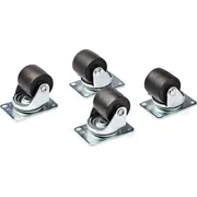 Startech Rack Acc kółka do ciężkich obciążeń szafa serwerowa  Rkcaster2 0065030883030