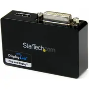 Startech Usb - Hdmi Dvi Black  Usb32Hddvii 0065030847667