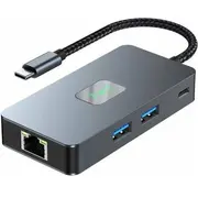 Tb Adapter  C 7W1 Hdmi Usb Sd/Tf Rj45 2500 Mbps Pd Aktbxva7W1Uhprj 5902002248396
