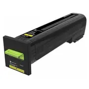 Lexmark 72K2Xye Cs82X Toner yellow  0734646587372