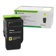 Toner Lexmark 78C2Uye Yellow Oryginał  734646656429
