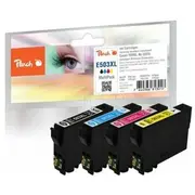 Tusz Peach Zestaw Cmyk Zamiennik  Pi200-994 7640366813017