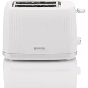 Toster Gorenje T850Dpw Toaster, Power 850 W, 2 slots, White  3838782825842