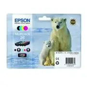 Tusz Epson zestaw tuszy T2616 Cyan, magenta, yellow, black  C13T26164010 8715946520650