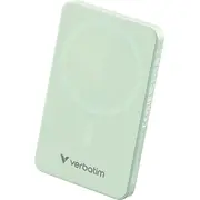 Verbatim Essential Power Bank mag.wirel. 5000Mah grün.  32226 0023942322269