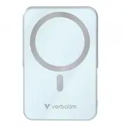 Verbatim Power Bank with Standfuß mag.wireless 10000Ma blau 32266 