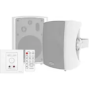 Vision Professional Tc3-Amp 2 x 25 W Rms Verstarker und Sp-1800 5,25-Zoll-Wandlautsprecherpaar, Set - 30 Jahre Garantie Weiss  Tc3-AmpSp-1800 8944467475655