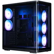 Zalman Pc case P60 Mid-Tower 5X Argb fans black  Black 8800263650903 Kozaloc0P6000Bl