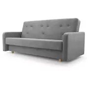 Dīvāns Kasia Sofa Standard Dziļums 95 cm, Guļamvietas platums 120 Platums 202 Augstums 92 garums 189 Pildījums Bonell  poliuretāna putas Porolons, Apdare audums, Dīvāna tips taisns dīvāns, Ar veļas kasti 1, izvelkamie Auduma numurs Vena 3, Izvilkšana