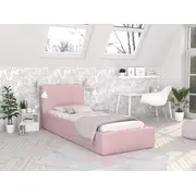 Gulta Florida Premium Standard ar stelāžu Guļamvietas platums 90 cm, garums 200 stelāžas tips metāla, Platums 103 Garums 212 Augstums 86.5 Apdares materiāls audums, Ar veļas kasti 1, no grīdas līdz matracim Min 30 resti Auduma nosaukums