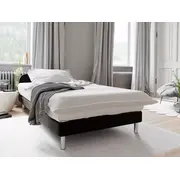 Gulta Hot 2 Boxspring Standard Guļamvietas platums 90 cm, garums 200 Platums Garums 204 Augstums 63 Apdares materiāls audums, no grīdas līdz matracim Min 41 Ar matraci 1, Kontinentālas Auduma nosaukums Cosmic 800, Krāsa brūns